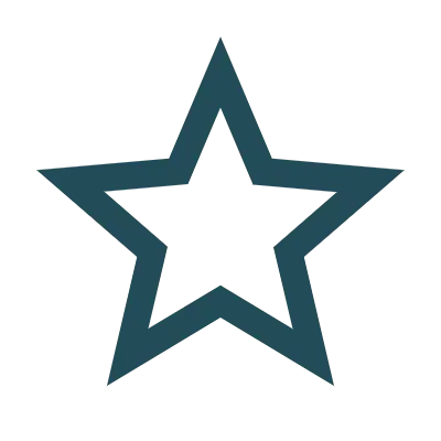 star symbol blue